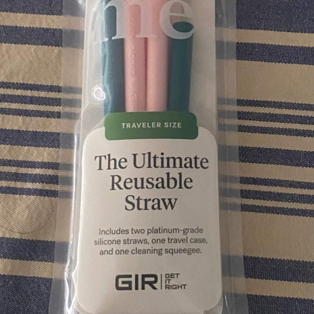 GIR reusable straw set